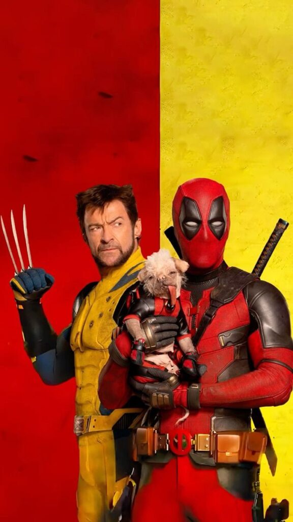 Deadpool , wolverine and dogpool, Dogpool is the one of the varient of deadpool in the movie